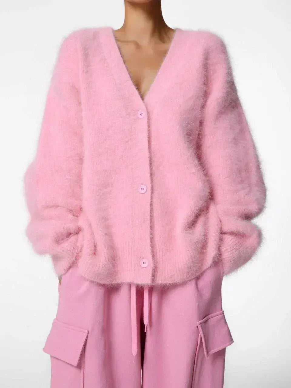 Fireside Whisper V-Neck Cardigan