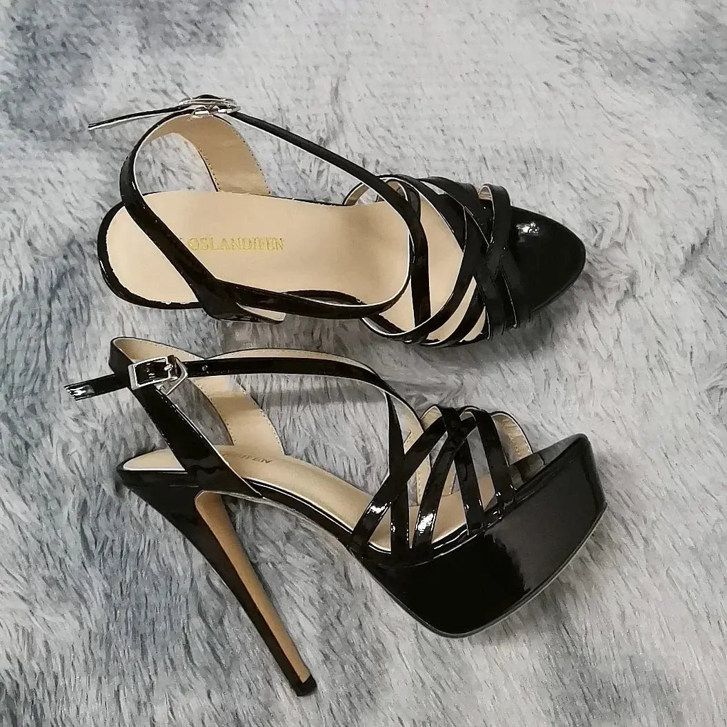 The Serpentine Platform Stiletto Sandal