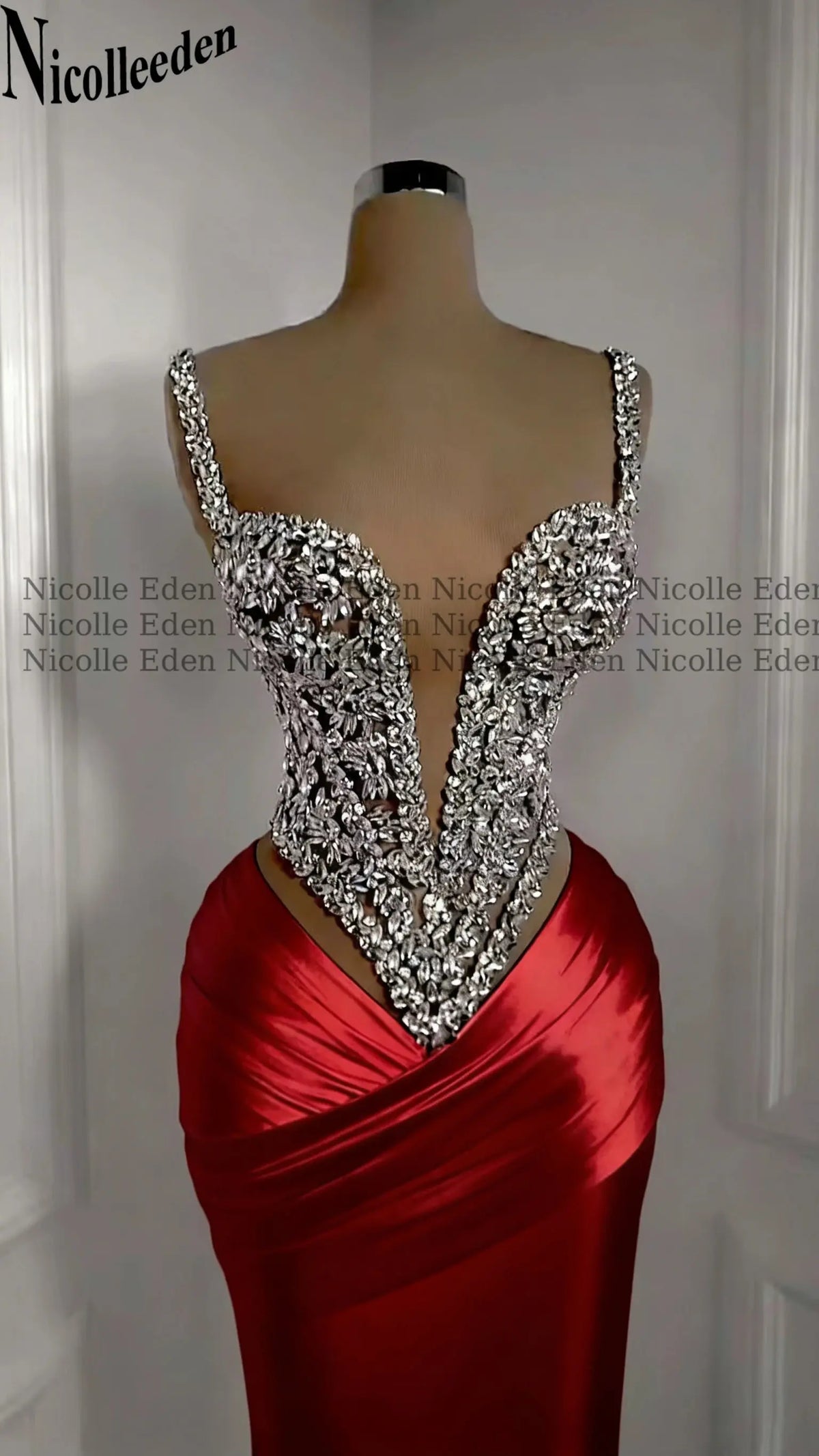 Rhinestone Gala Gown: Feel the Radiance