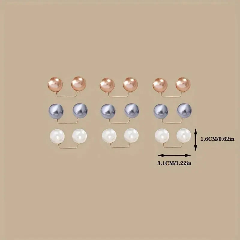 Nine-Piece Wardrobe Pin Set