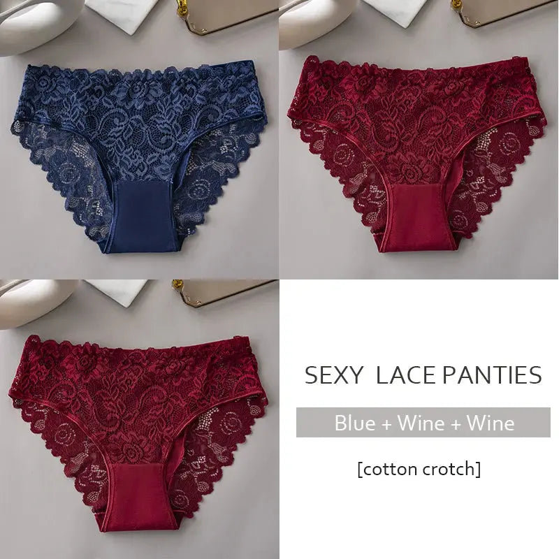 Floral Lace Briefs