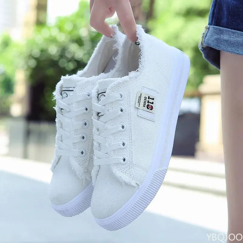 Classic Canvas Lace-Up Sneakers