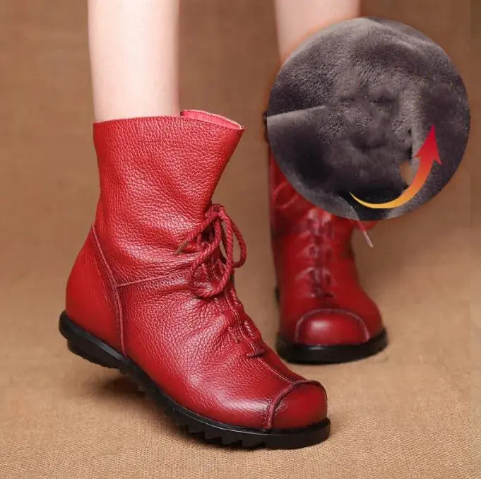 Plush-Lined Winter Boots
