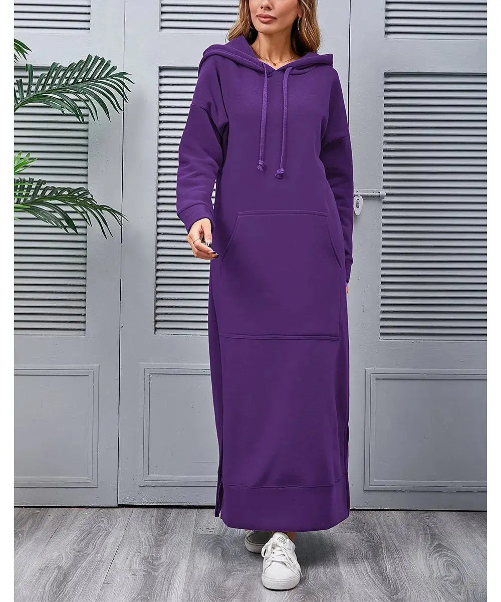 Embrace Serenity: Hooded Kaftan for Elegant Comfort