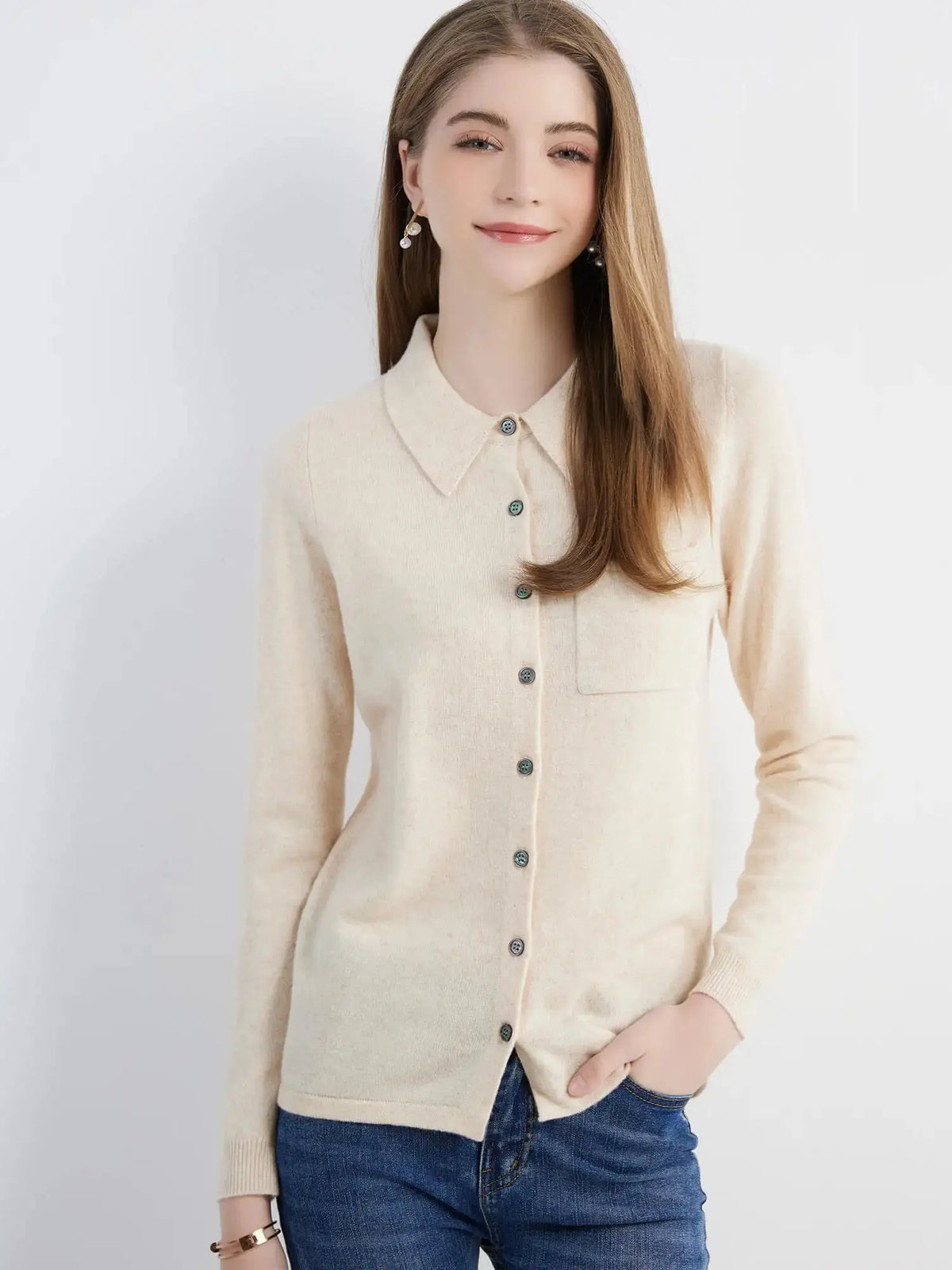 Embrace the Chill: Luxe Merino Wool Cardigan
