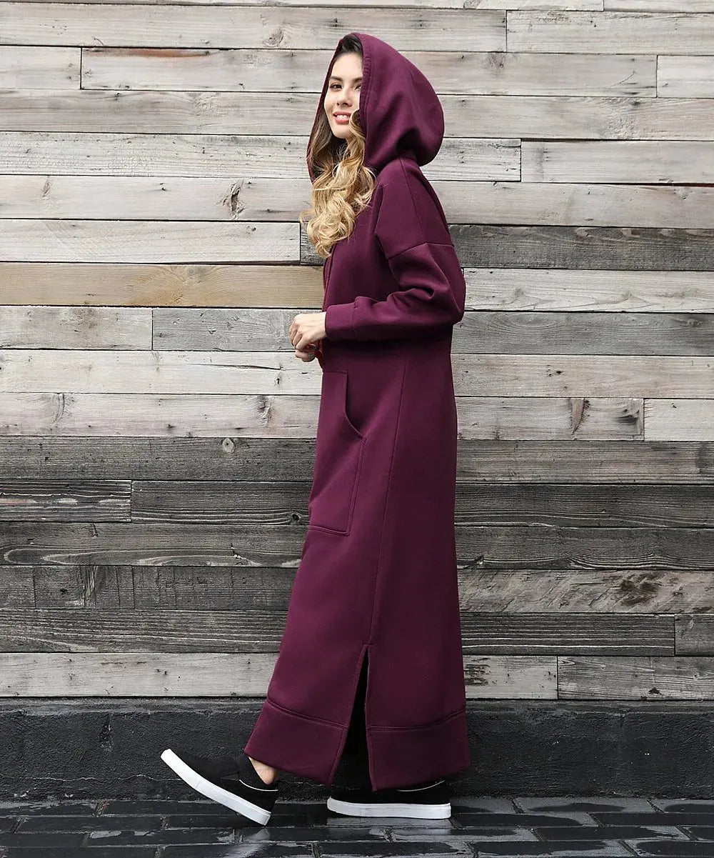 Embrace Serenity: Hooded Kaftan for Elegant Comfort