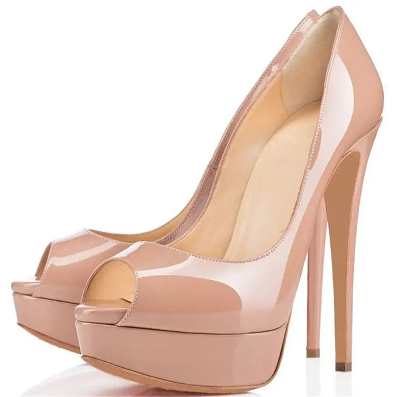 Elevated Elegance Platform Stiletto Heels