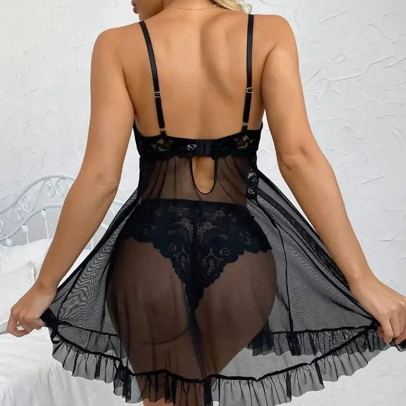 Enchanting Lace Nightdress: Unleash Your Allure