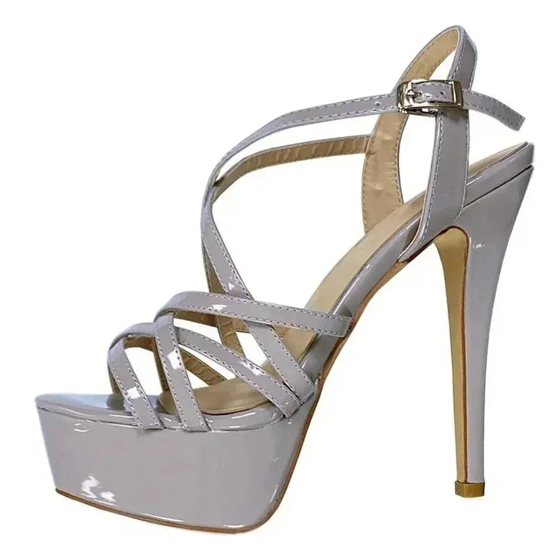 The Serpentine Platform Stiletto Sandal