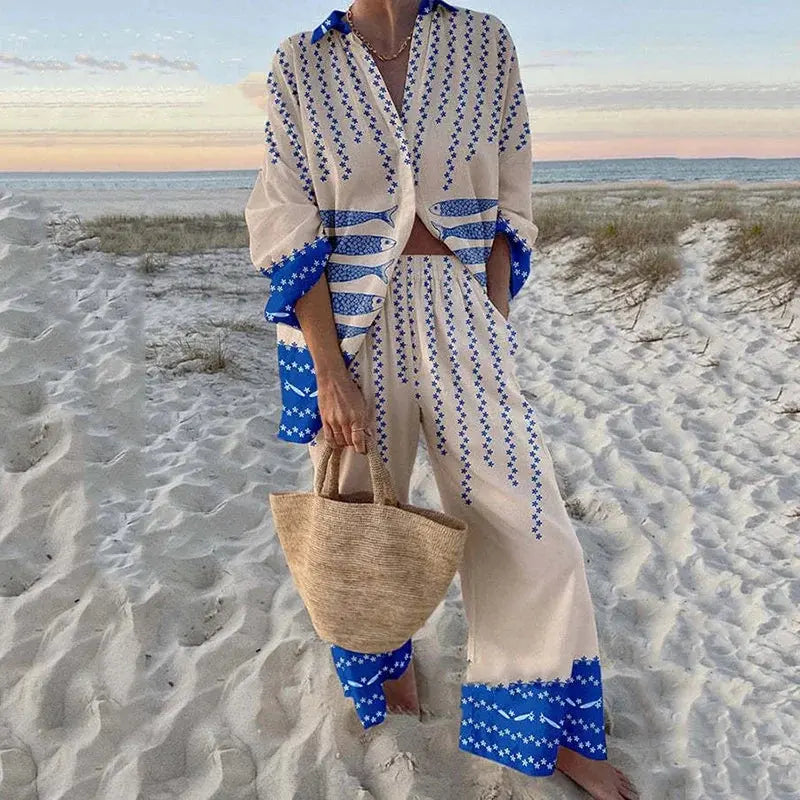 Seaside Escape: Breezy Two-Piece Set