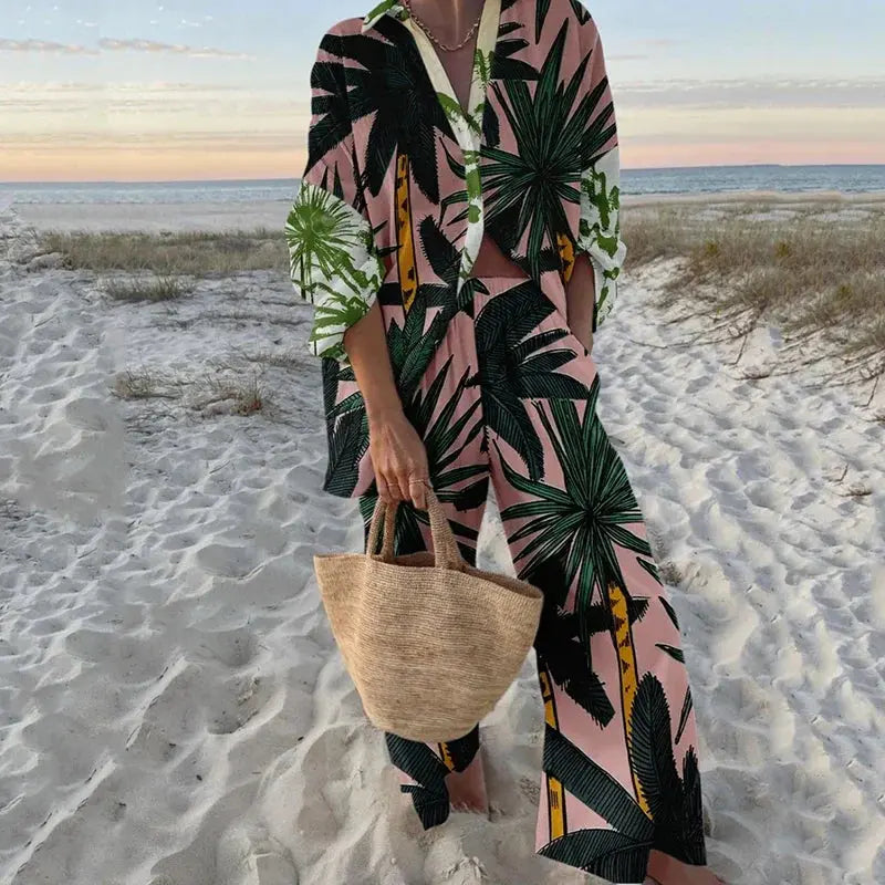 Seaside Escape: Breezy Two-Piece Set