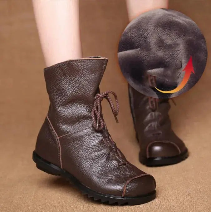 Plush-Lined Winter Boots