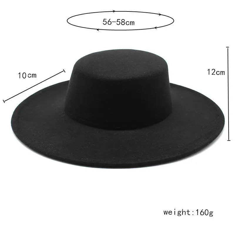 Classic Brimmed Fedora