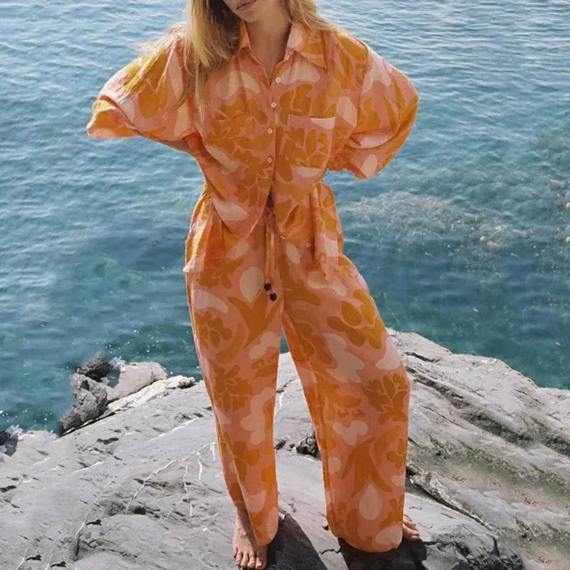 Seaside Escape: Breezy Two-Piece Set
