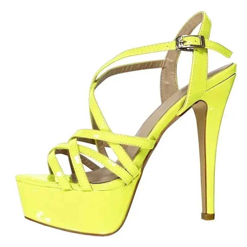 The Serpentine Platform Stiletto Sandal