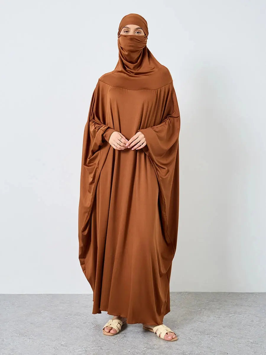 Hooded Loose-Fit Abaya