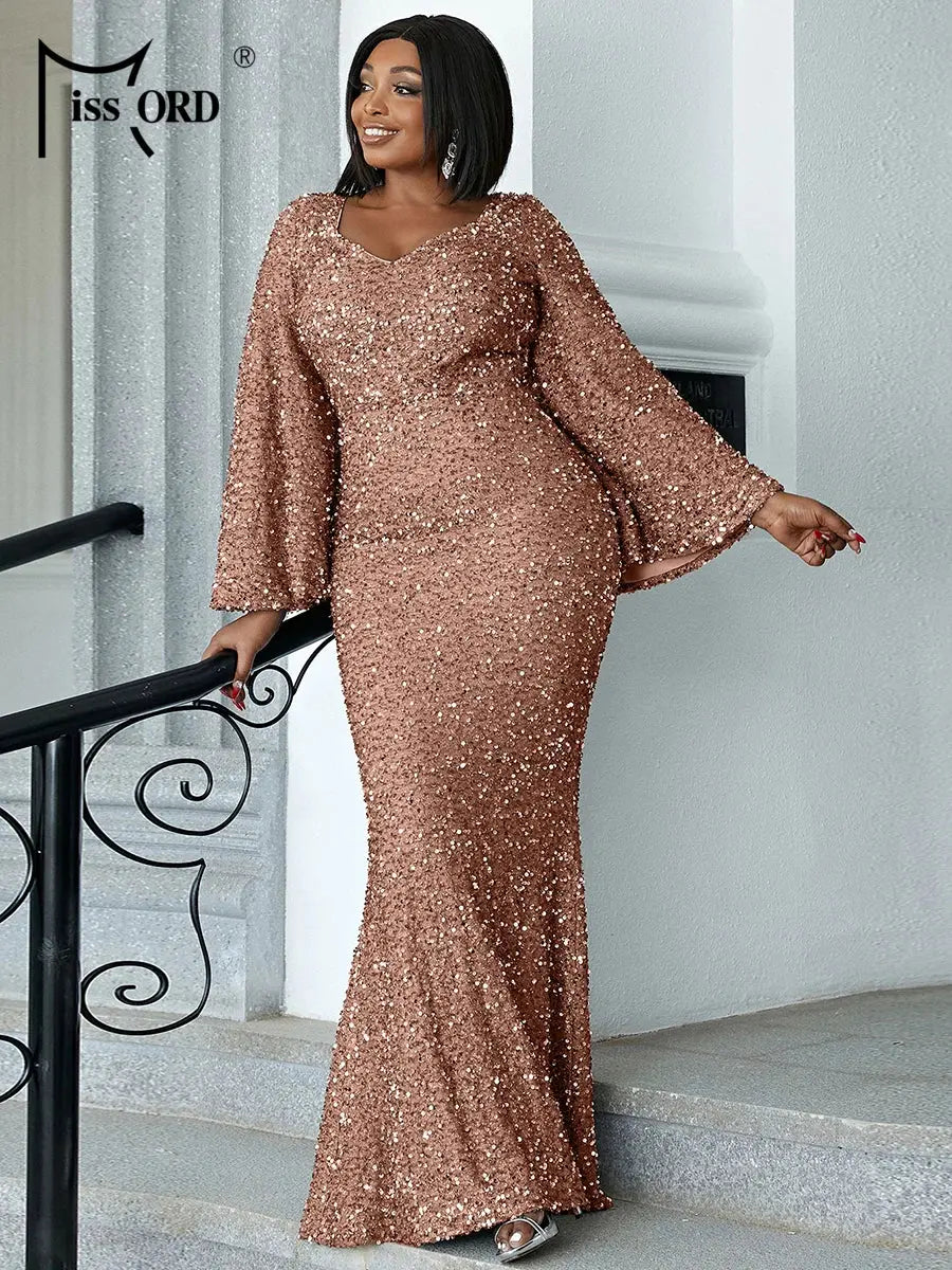 Captivate the Night in a Sequin Mermaid Gown