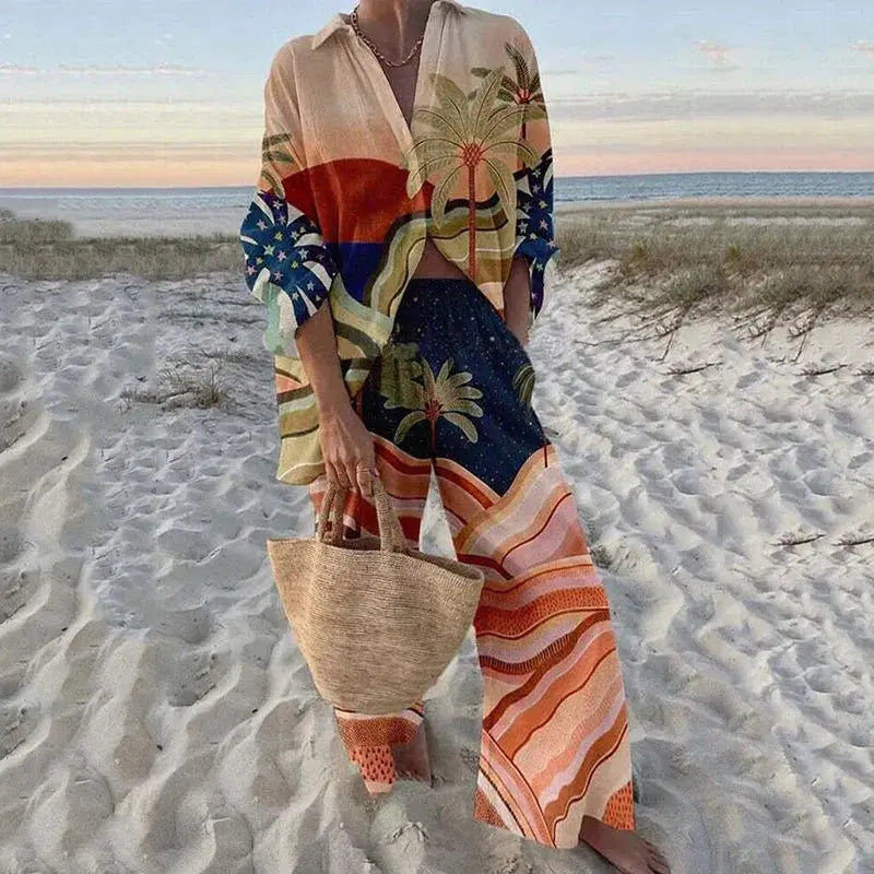 Seaside Escape: Breezy Two-Piece Set