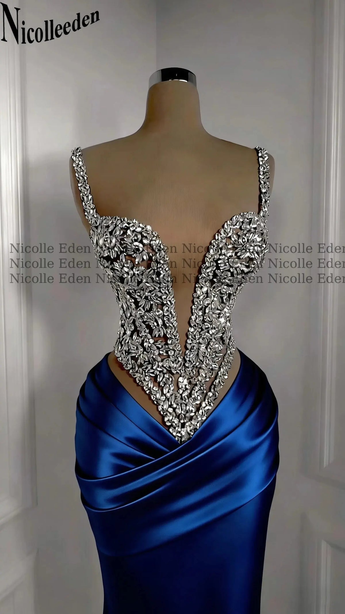 Rhinestone Gala Gown: Feel the Radiance