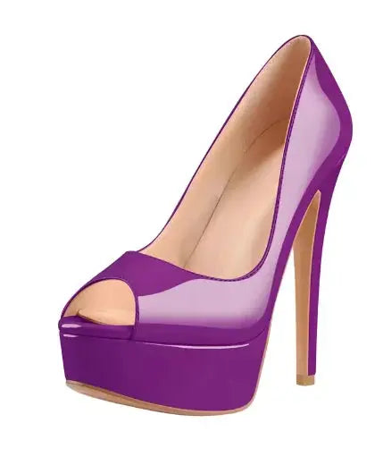 Elevated Elegance Platform Stiletto Heels