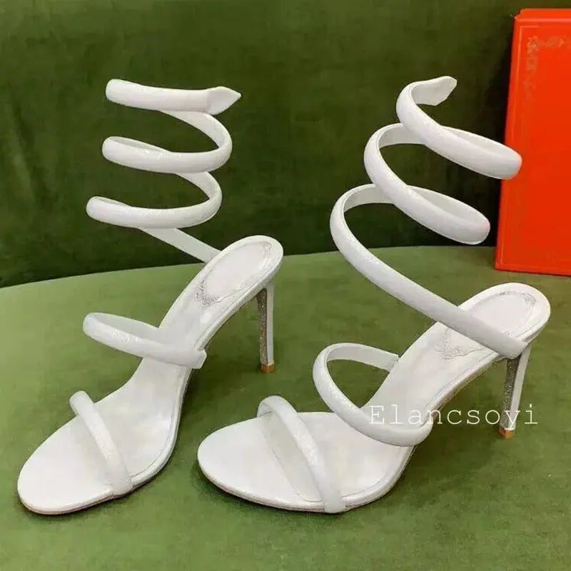 Serpentine Elegance Heels