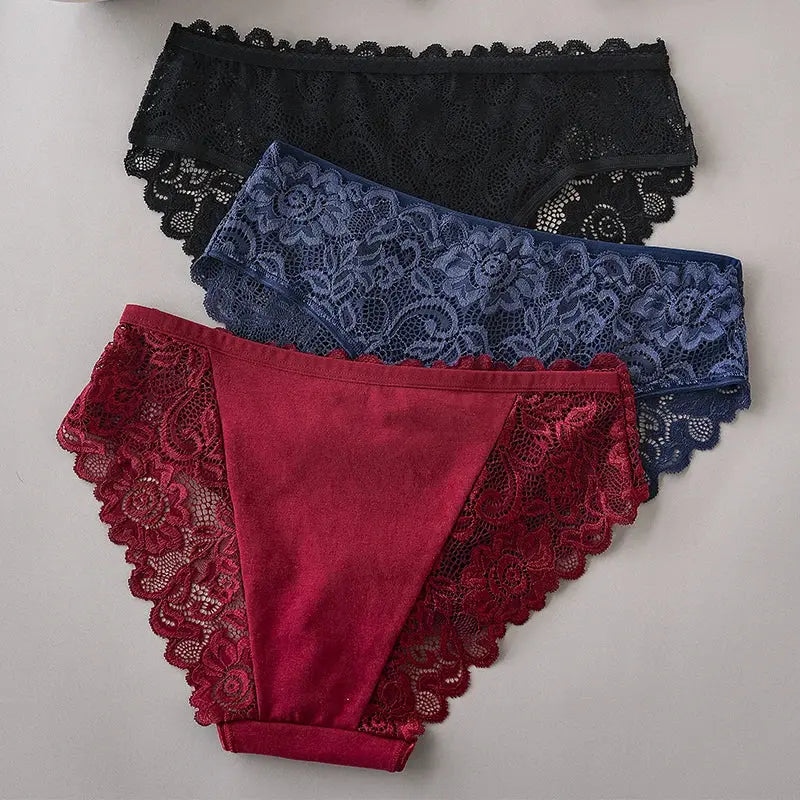 Floral Lace Briefs