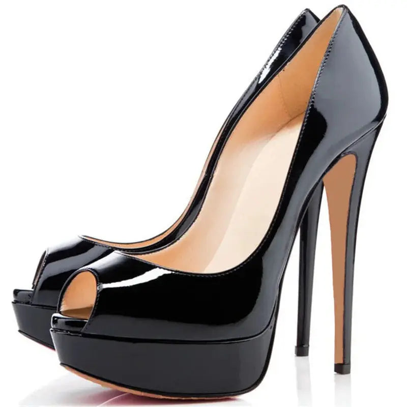 Elevated Elegance Platform Stiletto Heels