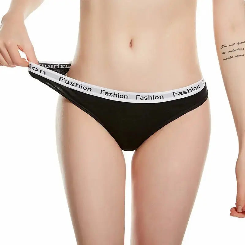 Seamless-Style Cotton-Blend Briefs