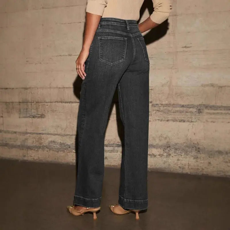 The Soho High-Waist Wide-Leg Jeans