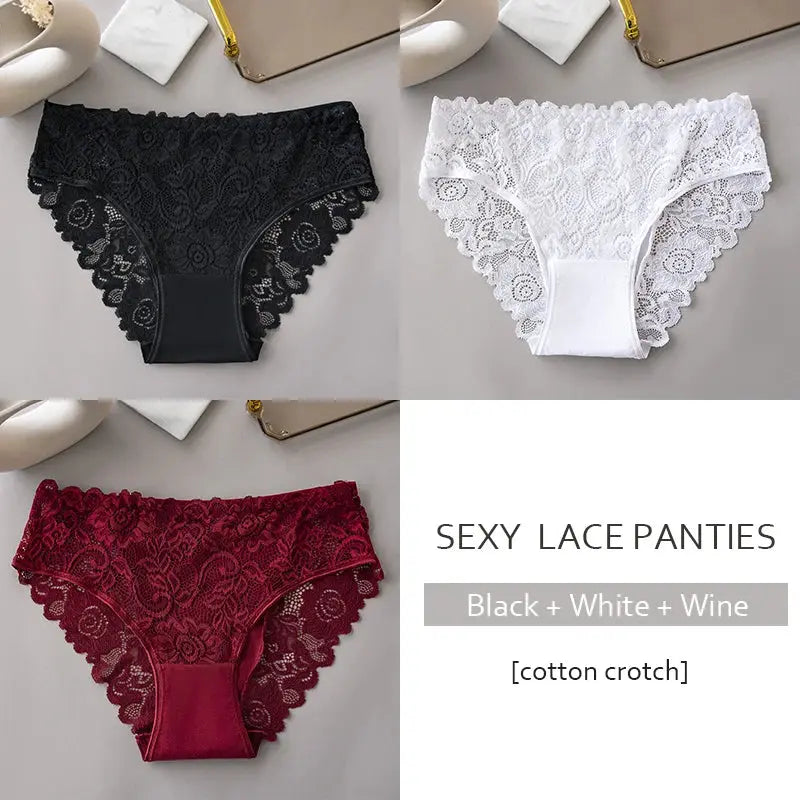 Floral Lace Briefs