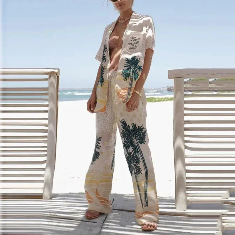 Seaside Escape: Breezy Two-Piece Set