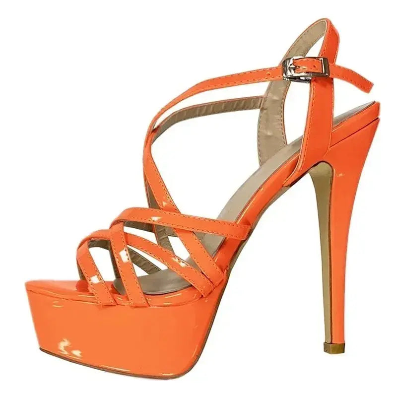 The Serpentine Platform Stiletto Sandal
