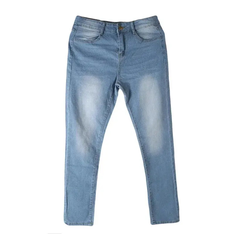 High-Waist Skinny Jeans