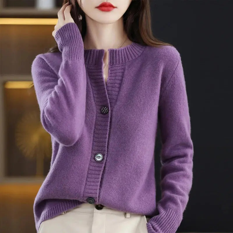 Textured Knit Cardigan