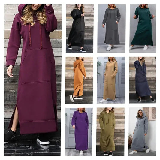 Embrace Serenity: Hooded Kaftan for Elegant Comfort