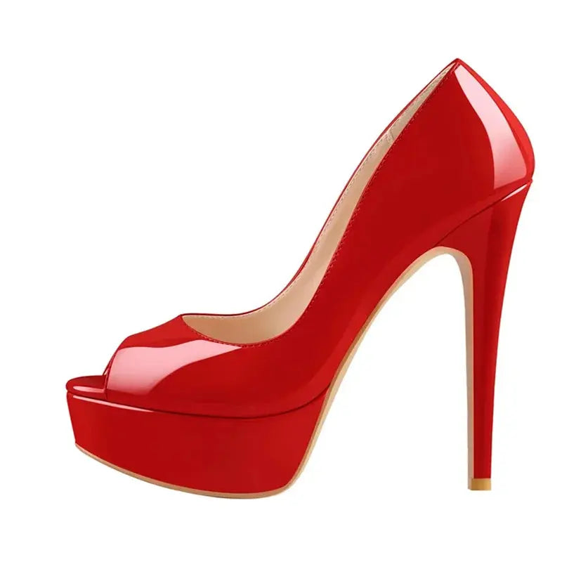 Elevated Elegance Platform Stiletto Heels
