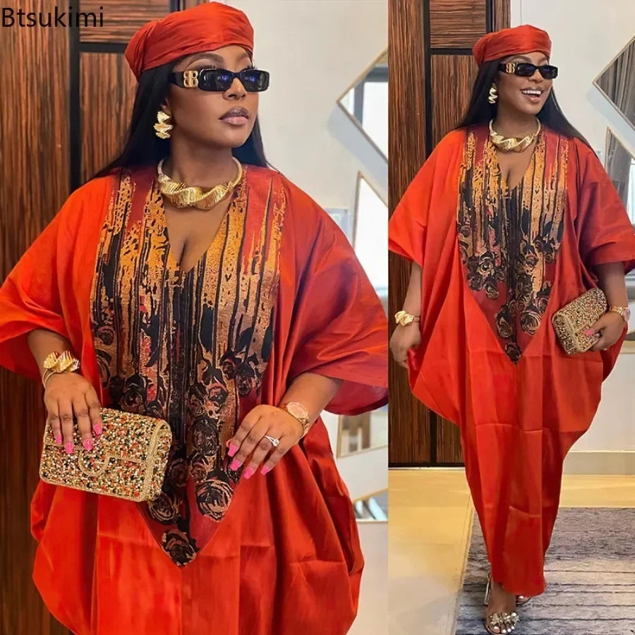 Heritage-Print Patchwork Abaya