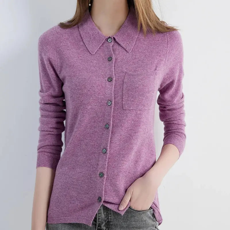 Embrace the Chill: Luxe Merino Wool Cardigan