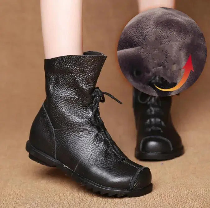 Plush-Lined Winter Boots