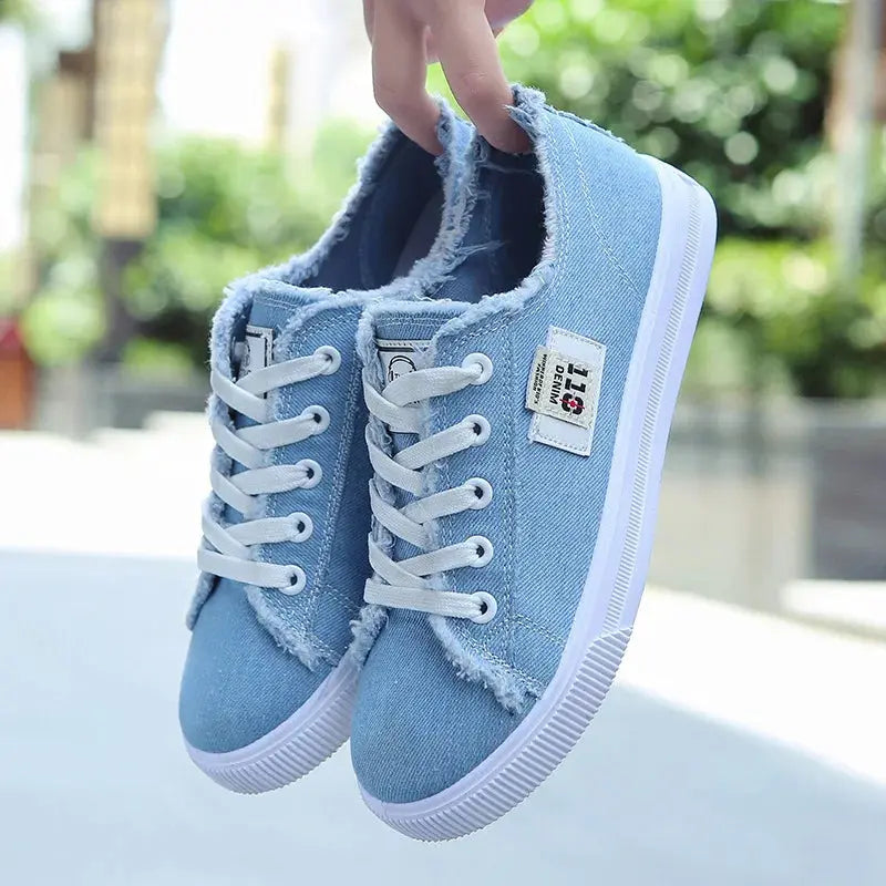 Classic Canvas Lace-Up Sneakers