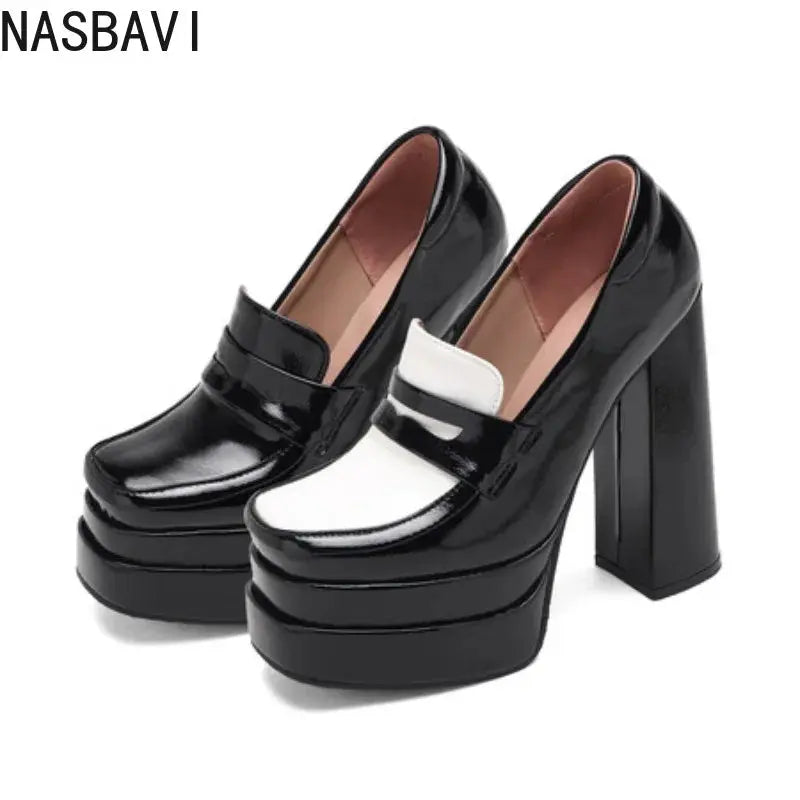 Sculpted Heel Pumps