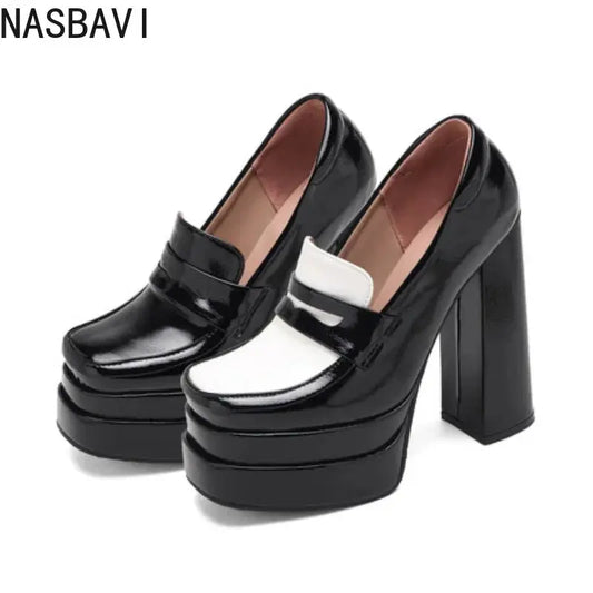 Sculpted Heel Pumps