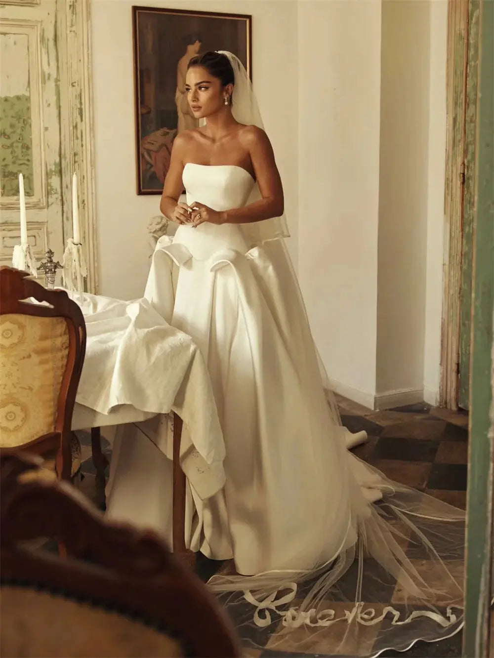 Satin Elegance: Transform Your Walk Down the Aisle