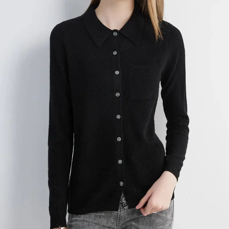 Embrace the Chill: Luxe Merino Wool Cardigan
