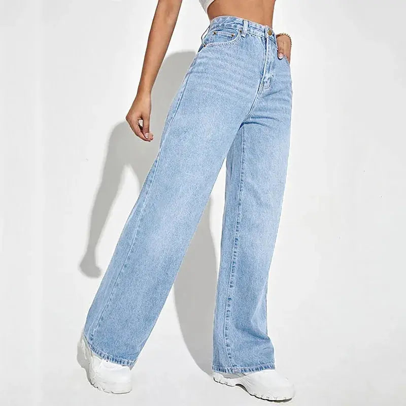 High-Waist Denim