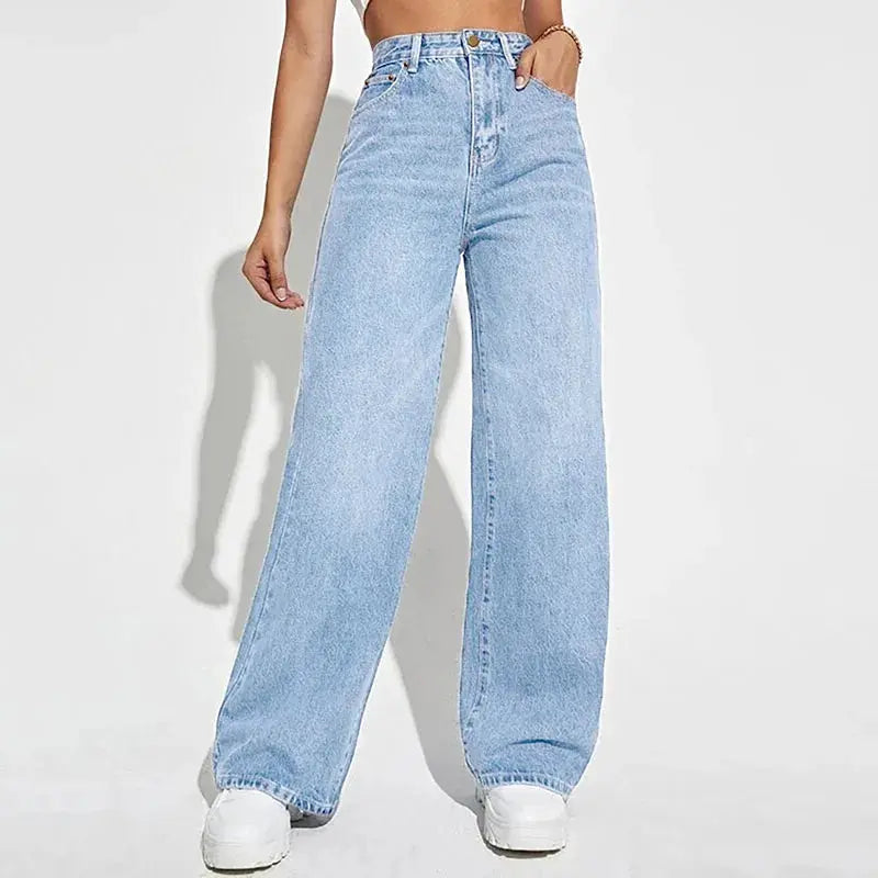 High-Waist Denim