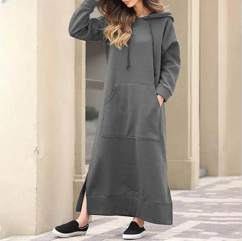 Embrace Serenity: Hooded Kaftan for Elegant Comfort