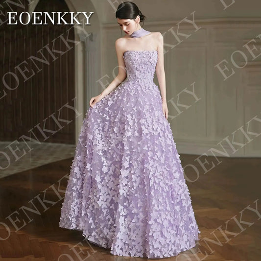 Enchanting Lilac Gown: Feel Like Royalty
