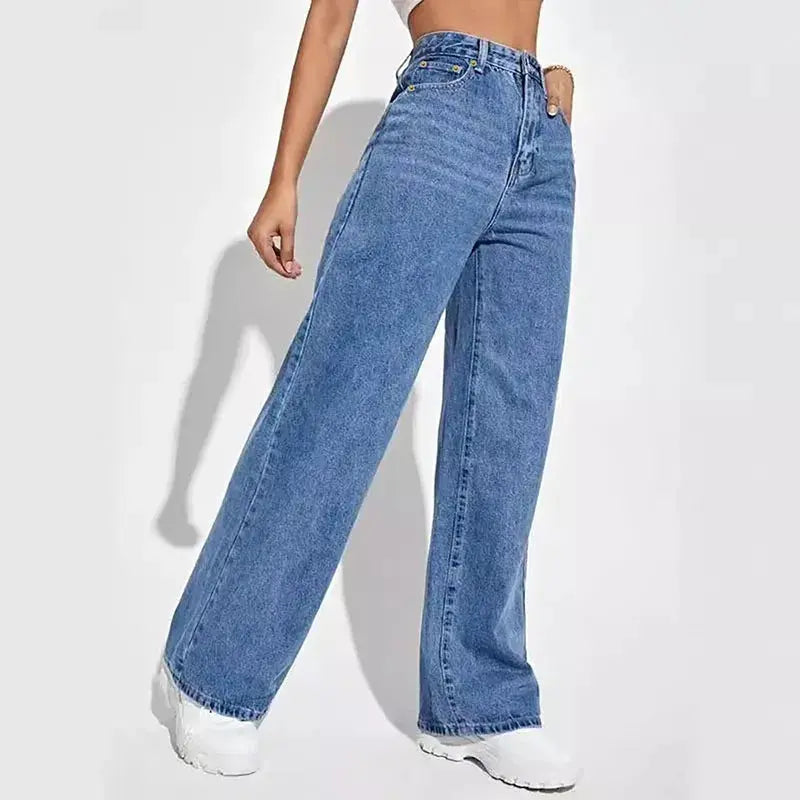 High-Waist Denim