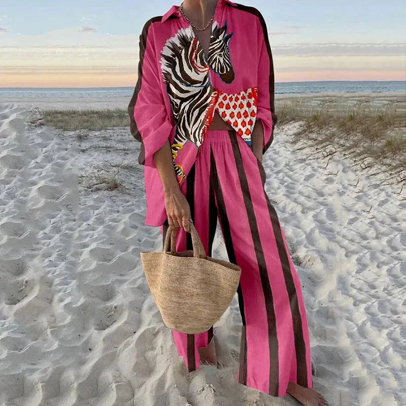Seaside Escape: Breezy Two-Piece Set